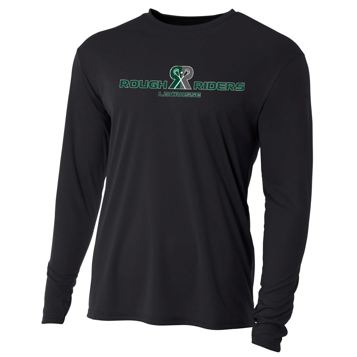 Rough Riders Lacrosse Cooling Performance Long Sleeve Crew