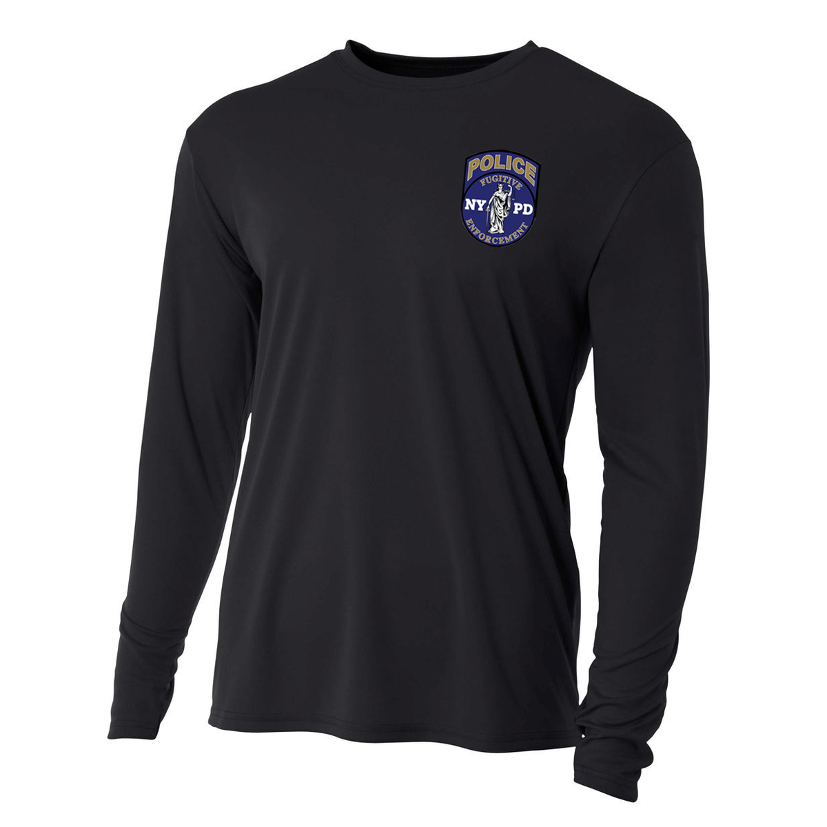 NYPD Warrant Section Cooling Performance Long Sleeve Crew