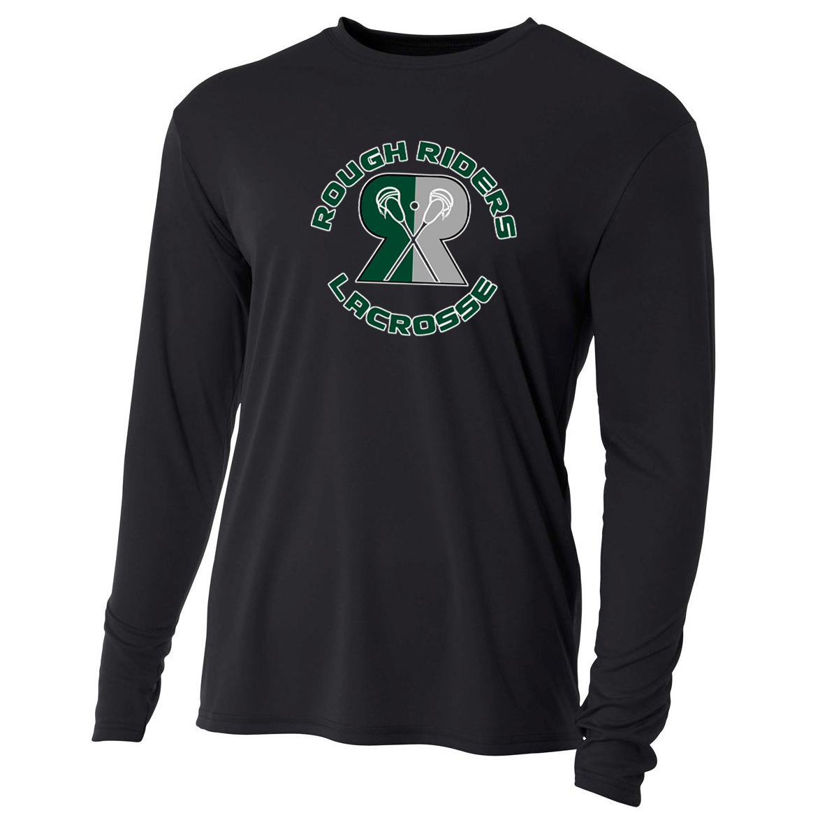 Rough Riders Lacrosse Cooling Performance Long Sleeve Crew