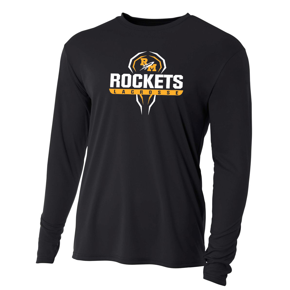 Richard Montgomery Rockets Lacrosse Cooling Performance Long Sleeve Crew