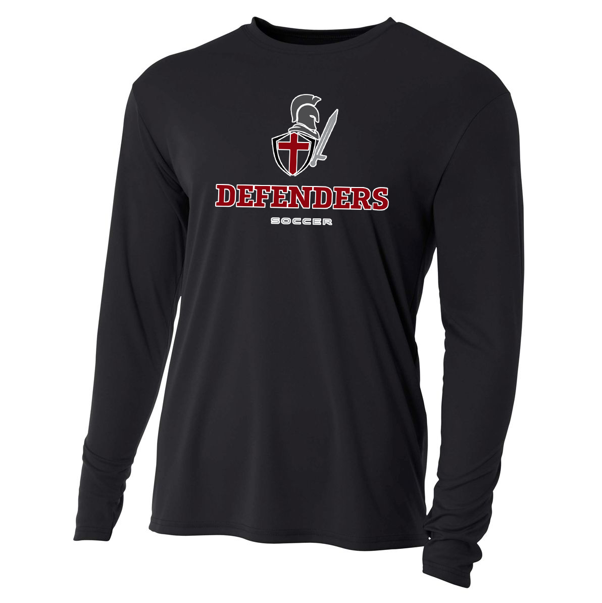 Defenders Soccer Cooling Performance Long Sleeve Crew