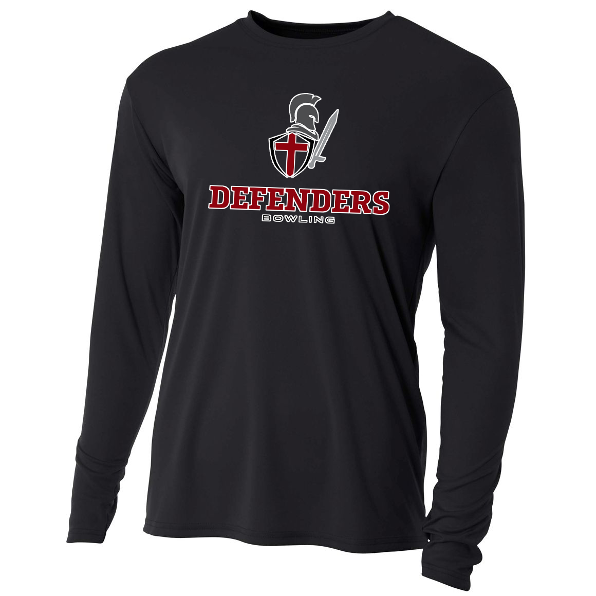 Defenders Bowling Cooling Performance Long Sleeve Crew