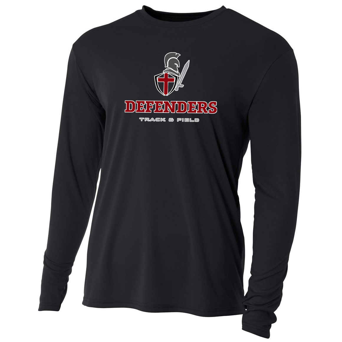 Defenders Track & Field Cooling Performance Long Sleeve Crew