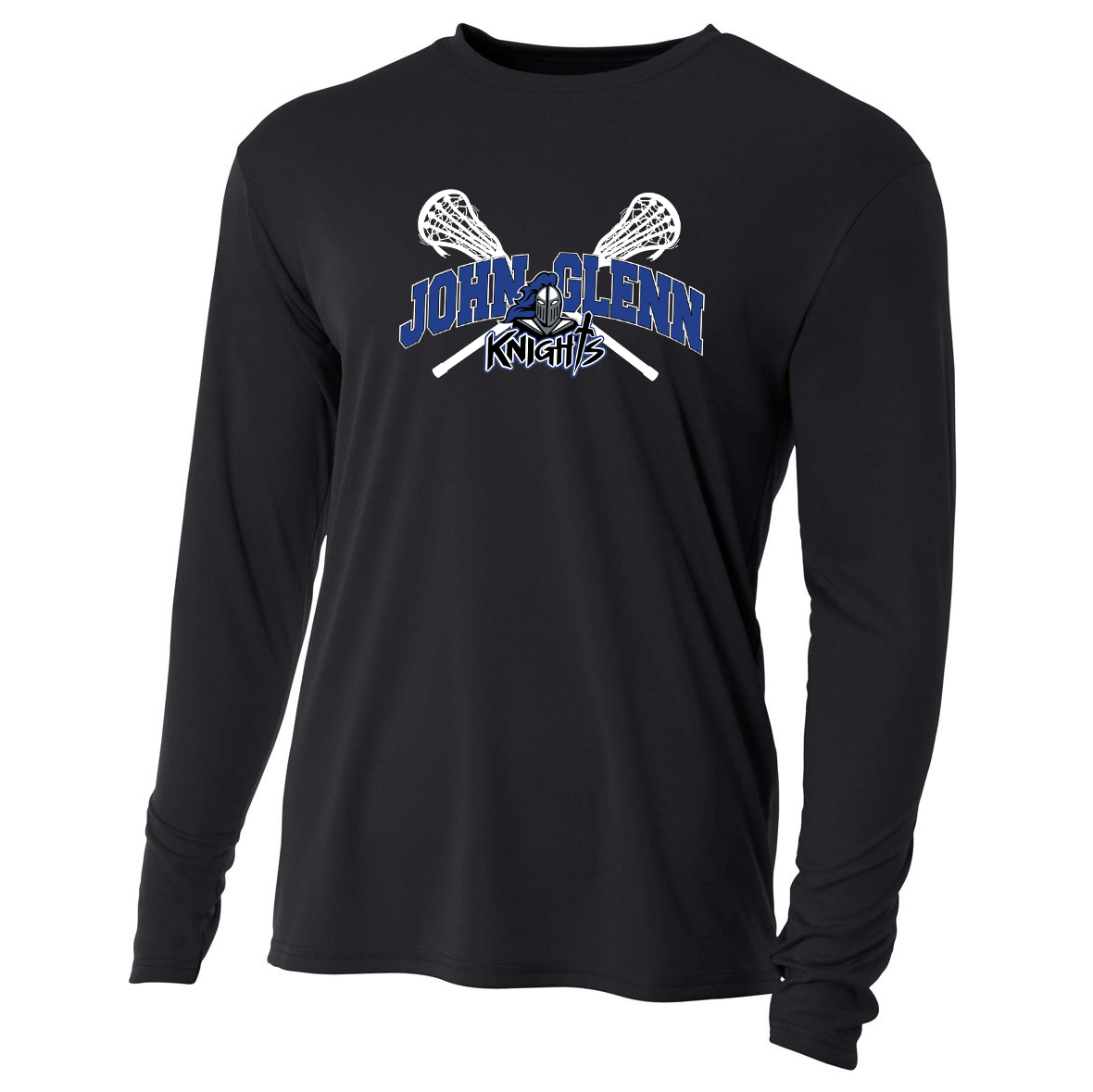 John Glenn Lacrosse Cooling Performance Long Sleeve Crew