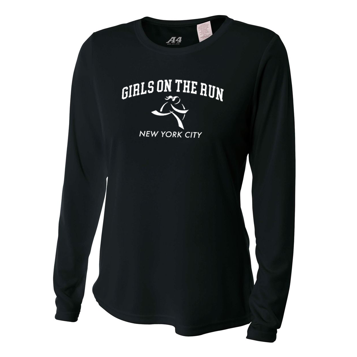 Girls on the Run NYC Women's Long Sleeve Performance Crew