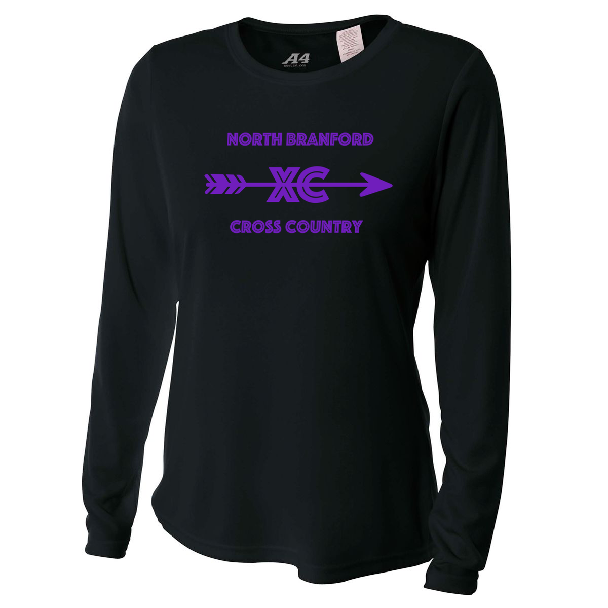 North Branford XC Women's Long Sleeve Performance Crew