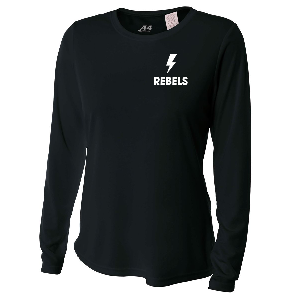 Rebels 32 Lightning Women's Long Sleeve Performance Crew