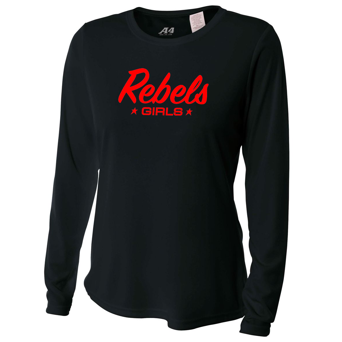 Rebels Girls Lacrosse Women's Long Sleeve Performance Crew