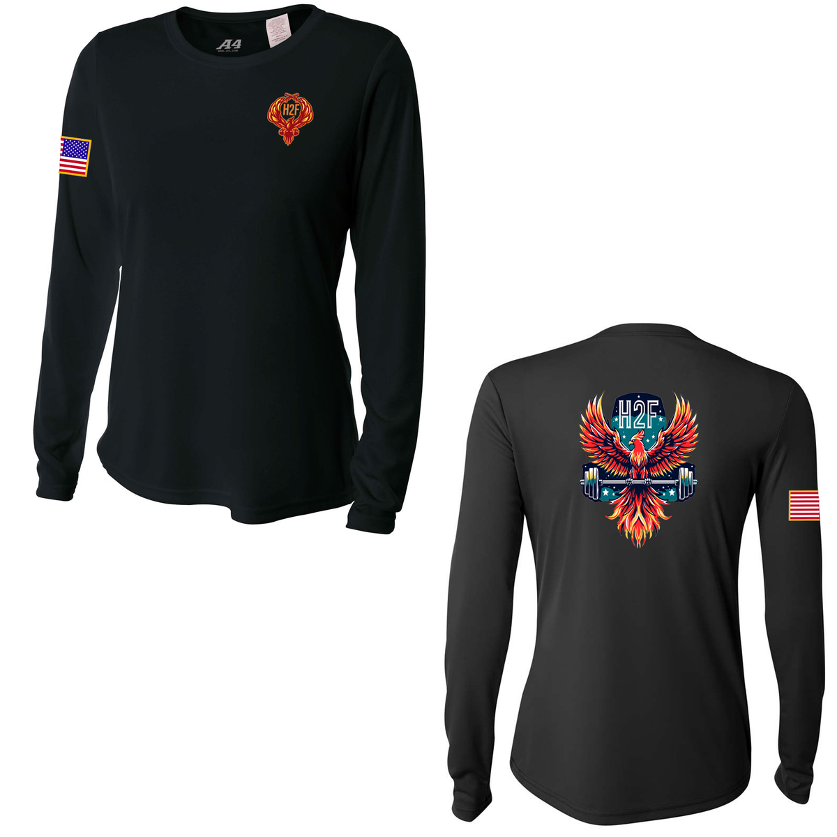 Phoenix H2F Women's Long Sleeve Performance Crew