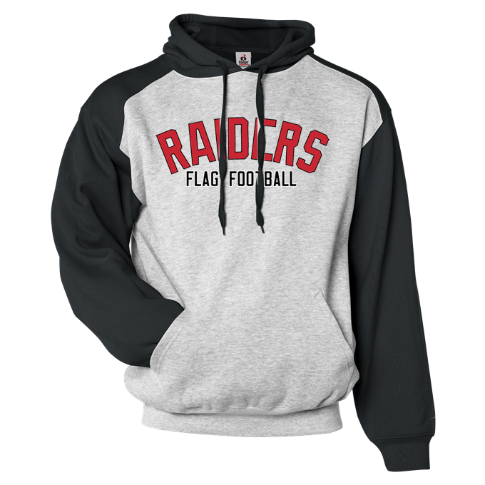 PM Raiders Flag Football Athletic Fleece Sport Hoodie