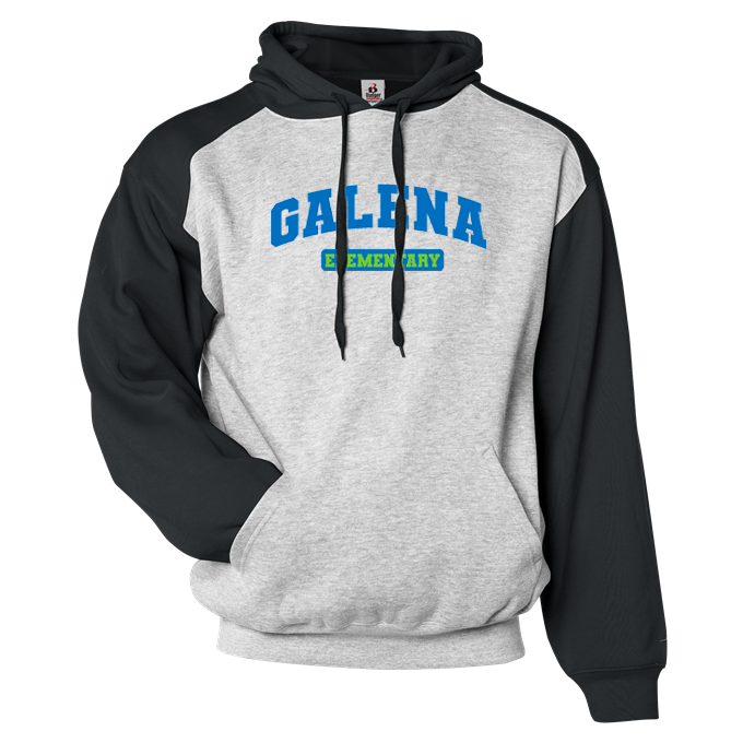 Galena Elementary School Athletic Fleece Sport Hoodie