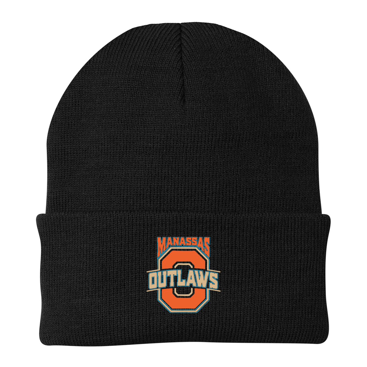 Manassas Outlaws Football Knit Beanie