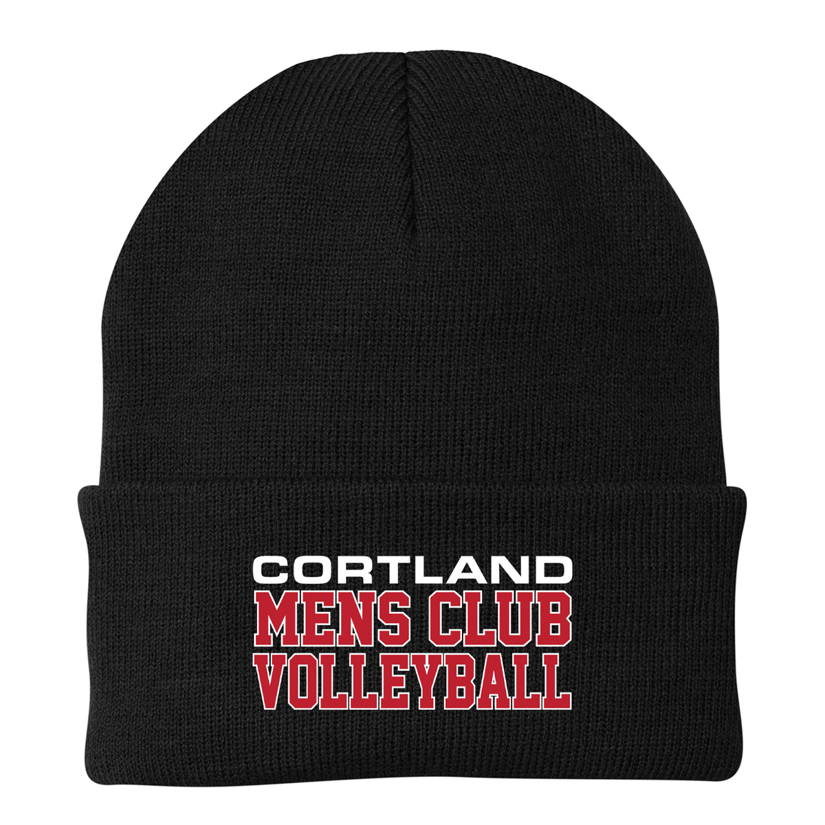 Cortland Mens Volleyball Knit Beanie