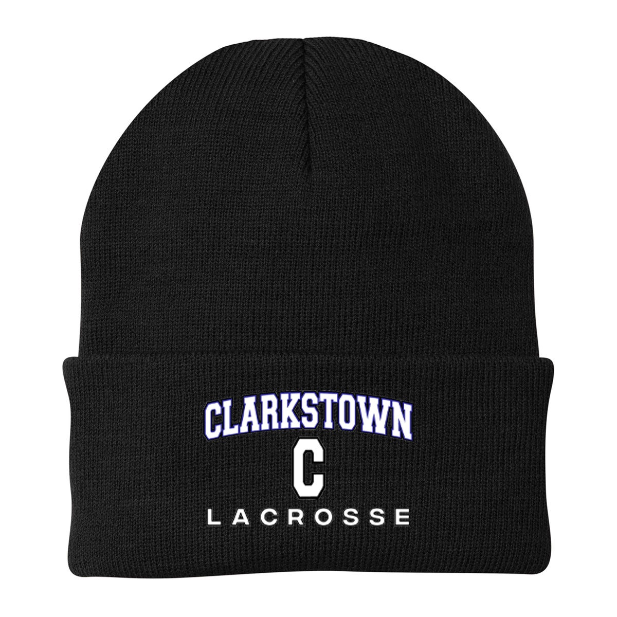 Clarkstown Lacrosse Knit Beanie