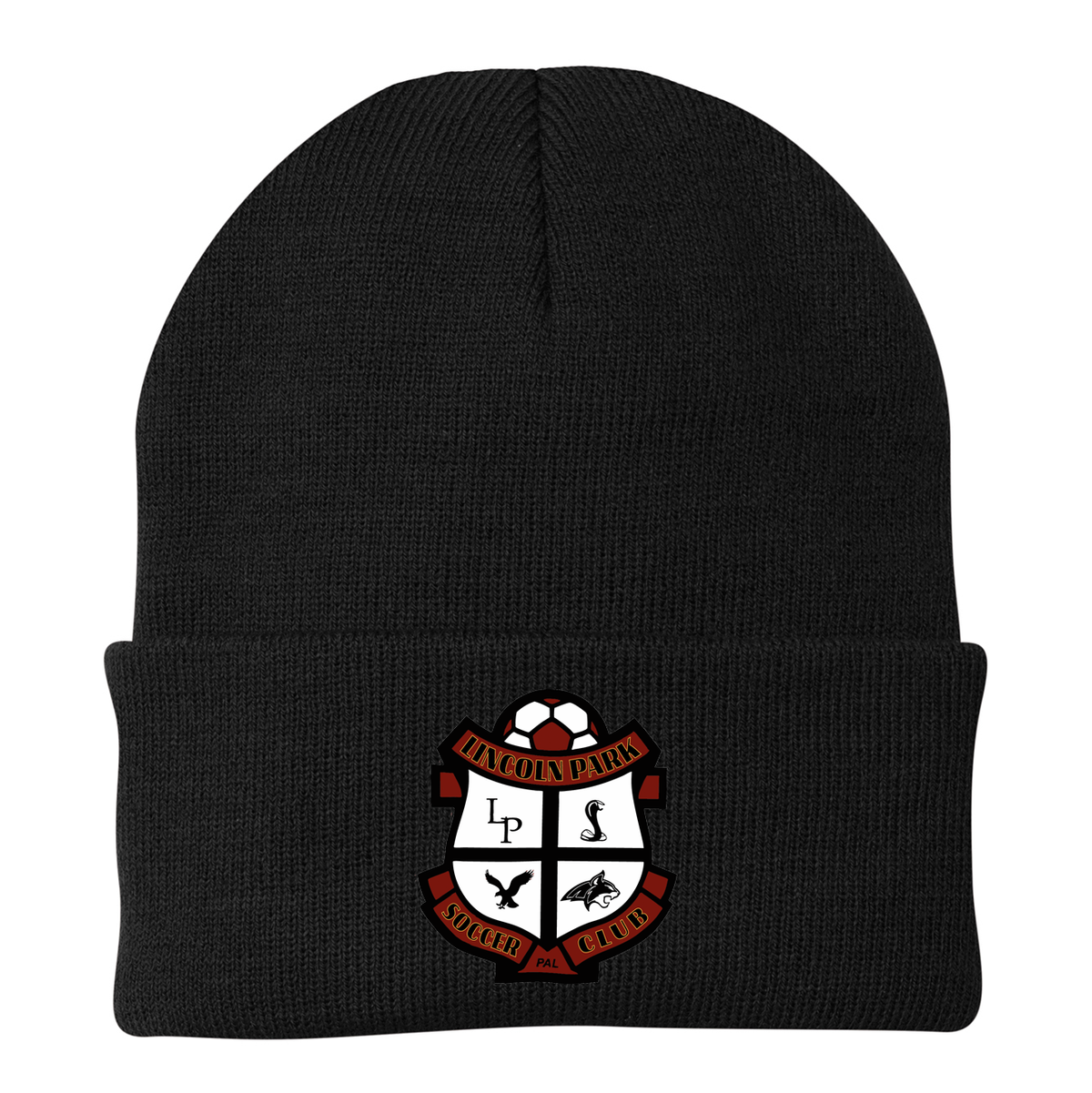 Lincoln Park PAL Soccer Knit Beanie