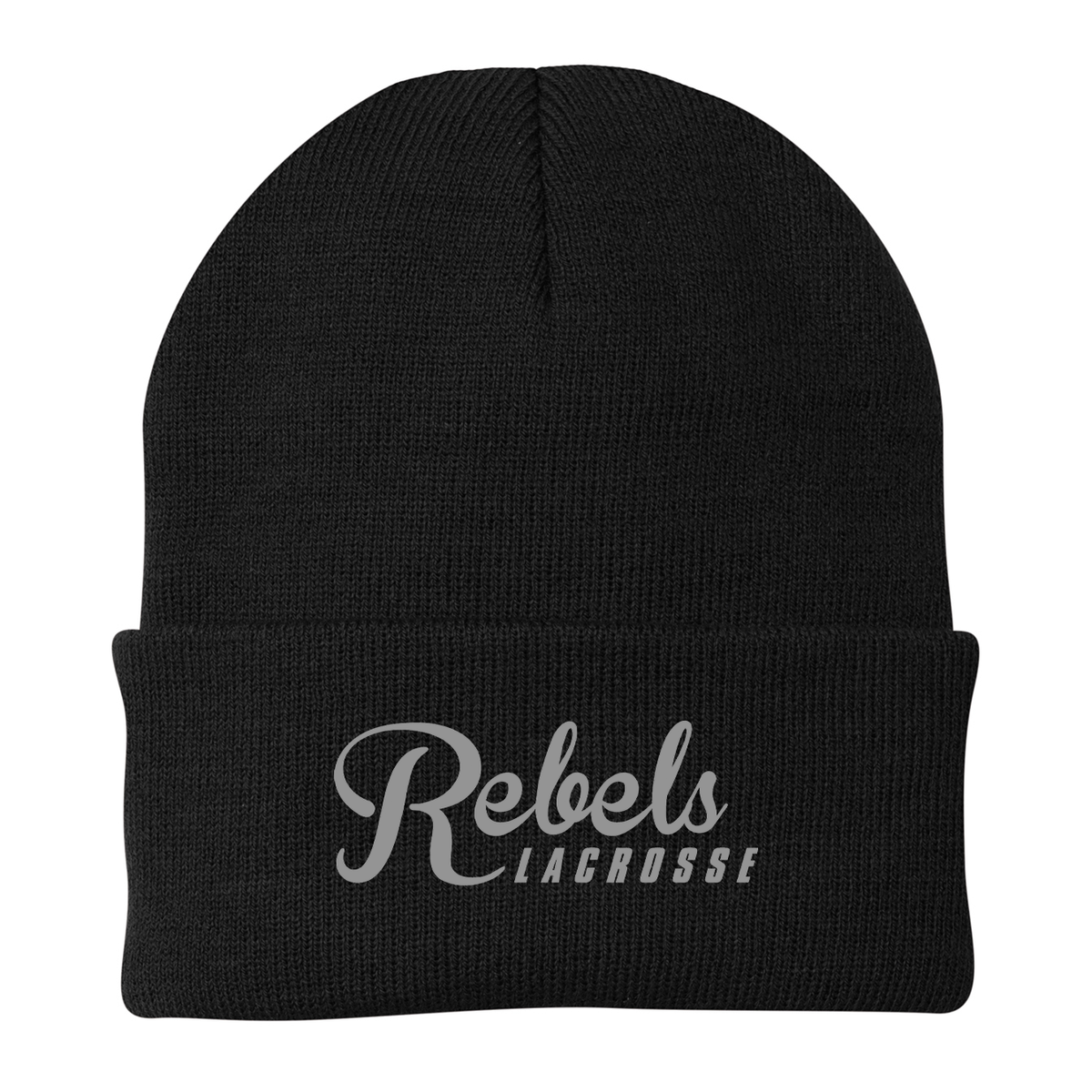 Rebels Silver Knit Beanie