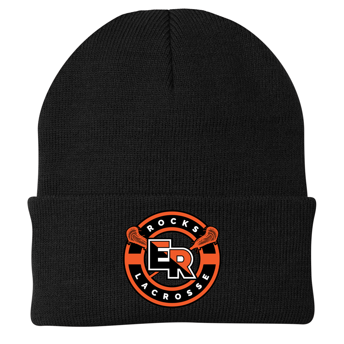 East Rockaway Rocks Lacrosse Knit Beanie