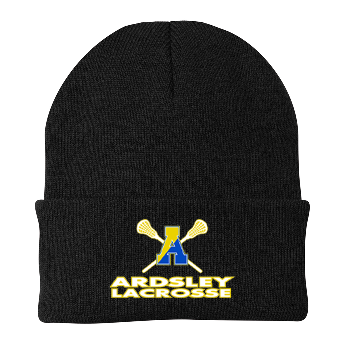 Ardsley High School Lacrosse Knit Beanie