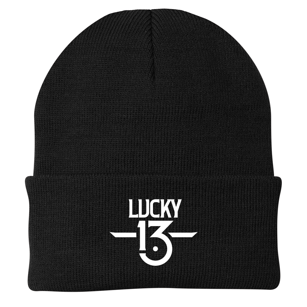 Lucky 13 Creative Knit Beanie