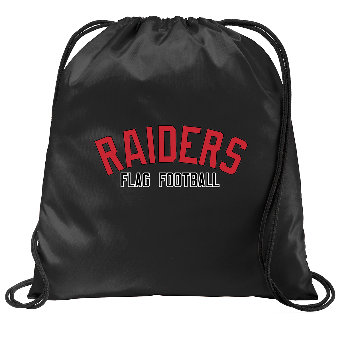 PM Raiders Flag Football Cinch Pack