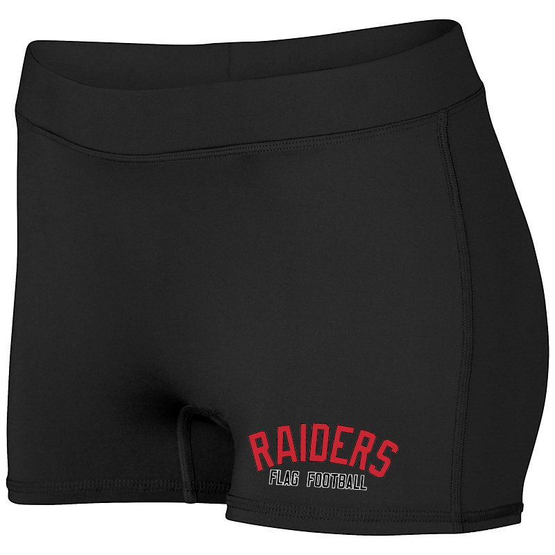 PM Raiders Flag Football Women's Compression Shorts