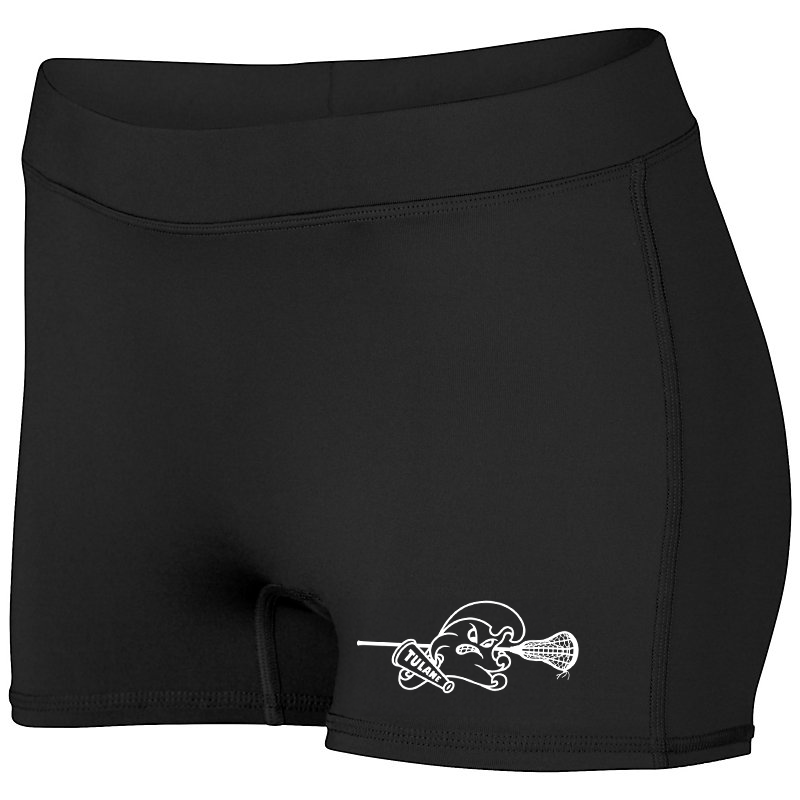 Tulane Women's Lacrosse Women's Compression Shorts