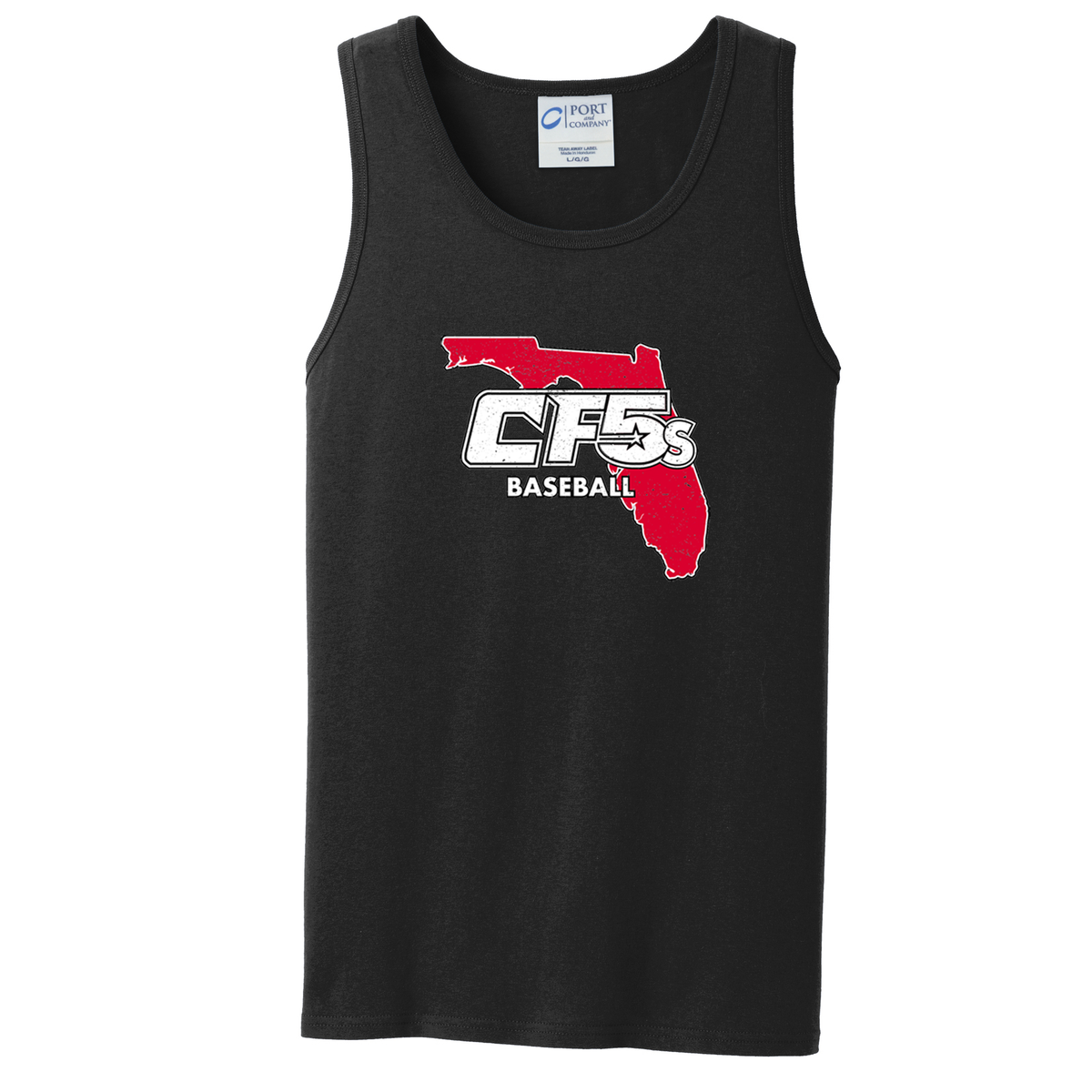 Central Florida Fives Sleeveless Cotton Tank Top