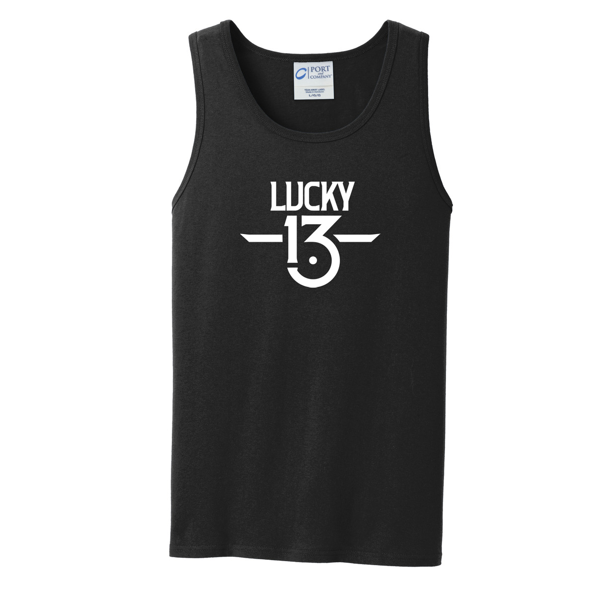 Lucky 13 Creative Sleeveless Cotton Tank Top