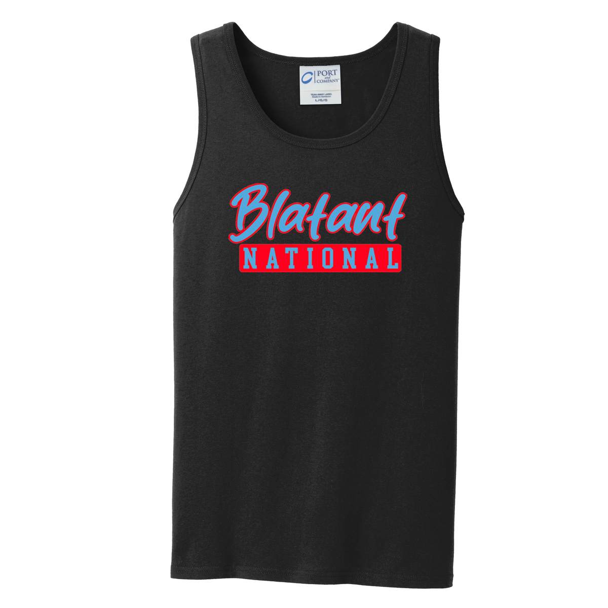 Blatant National Lacrosse Sleeveless Cotton Tank Top