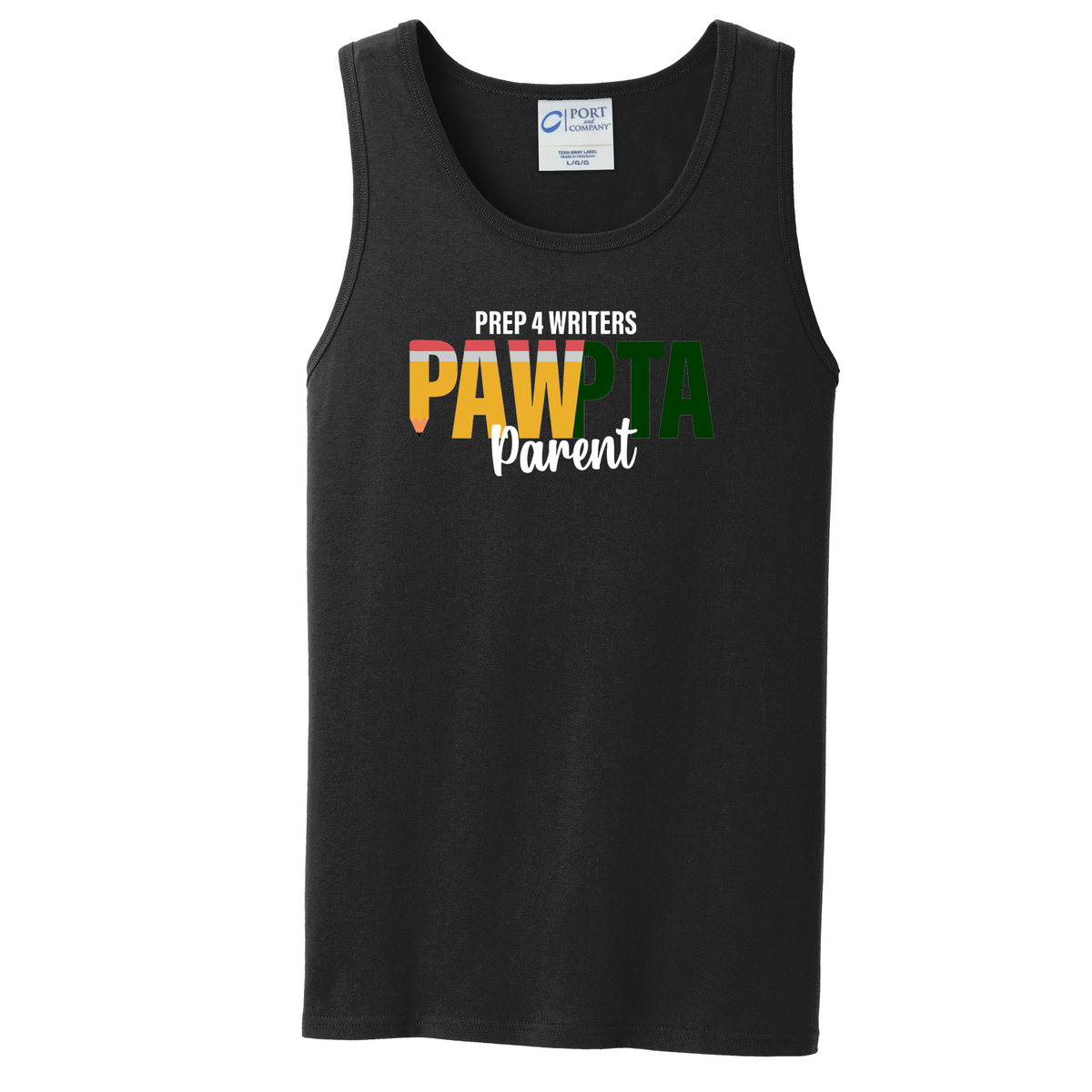 PAW PTA Parent Sleeveless Cotton Tank Top