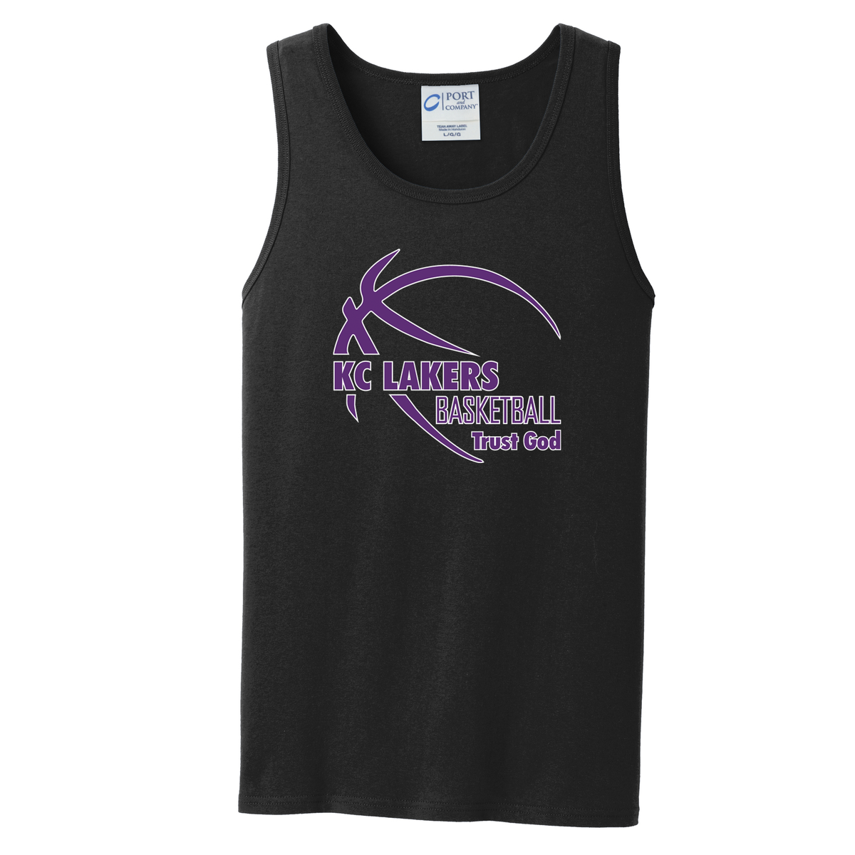 KC Lakers Sleeveless Cotton Tank Top