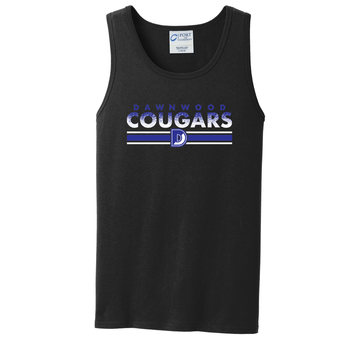 Dawnwood Middle School Sleeveless Cotton Tank Top