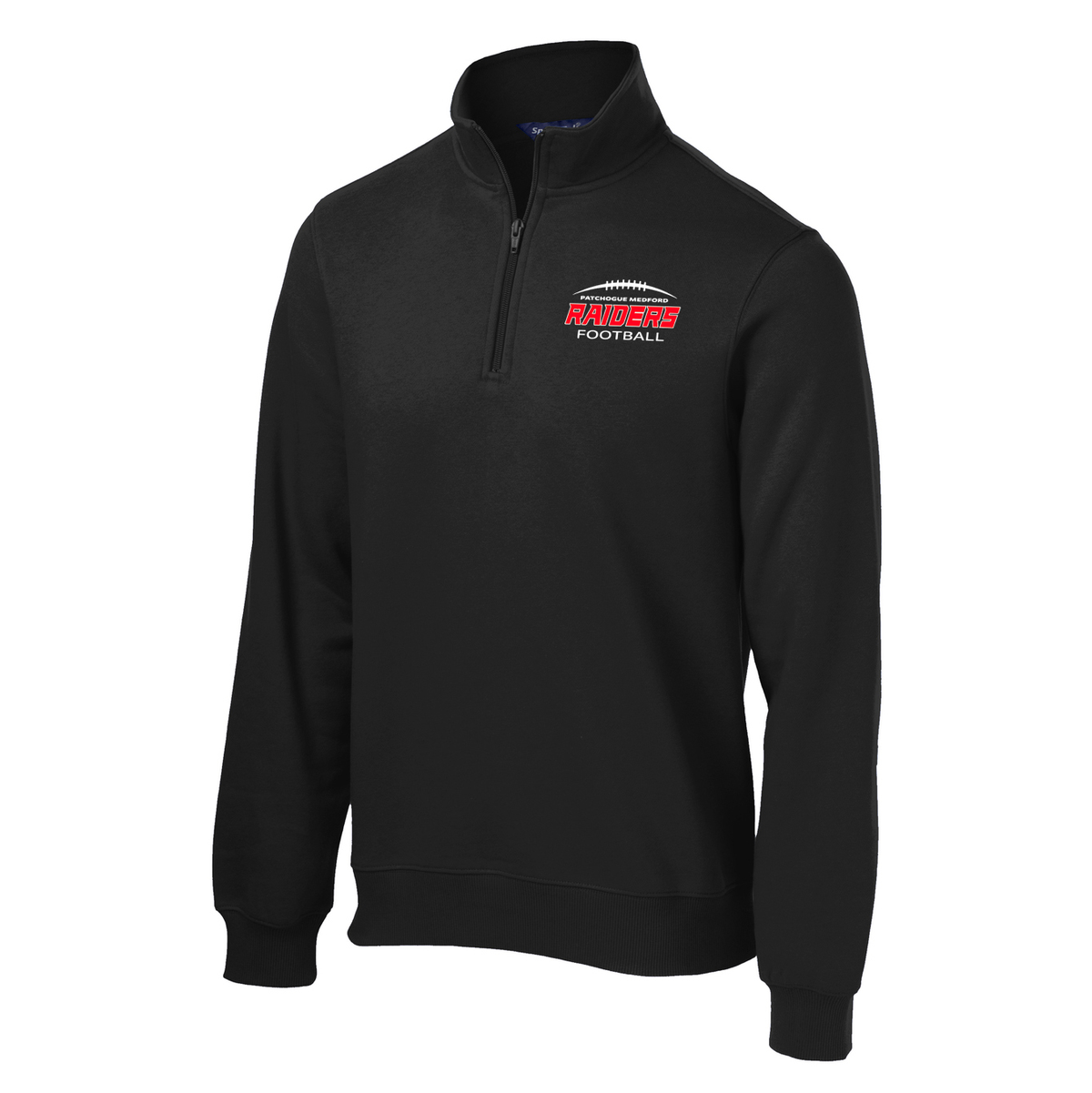 Pat Med Raiders Football 1/4 Zip Fleece