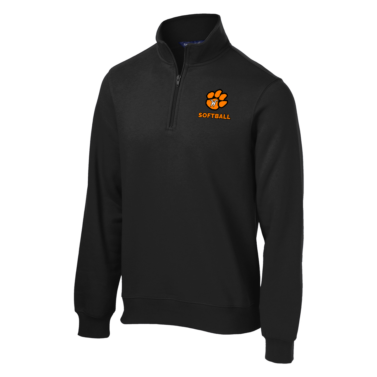 Wasco HS Softball 1/4 Zip Fleece