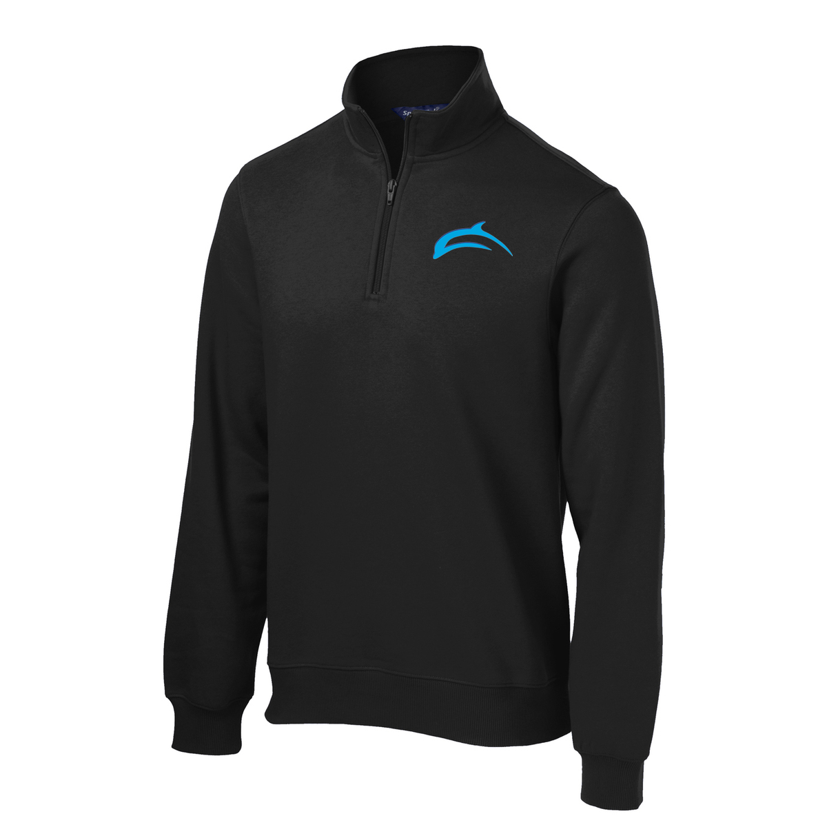 AZ Dolphins Football 1/4 Zip Fleece