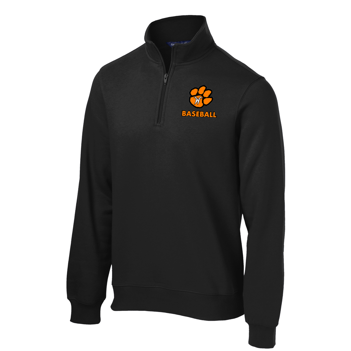 Wasco Union HS Baseball 1/4 Zip Fleece