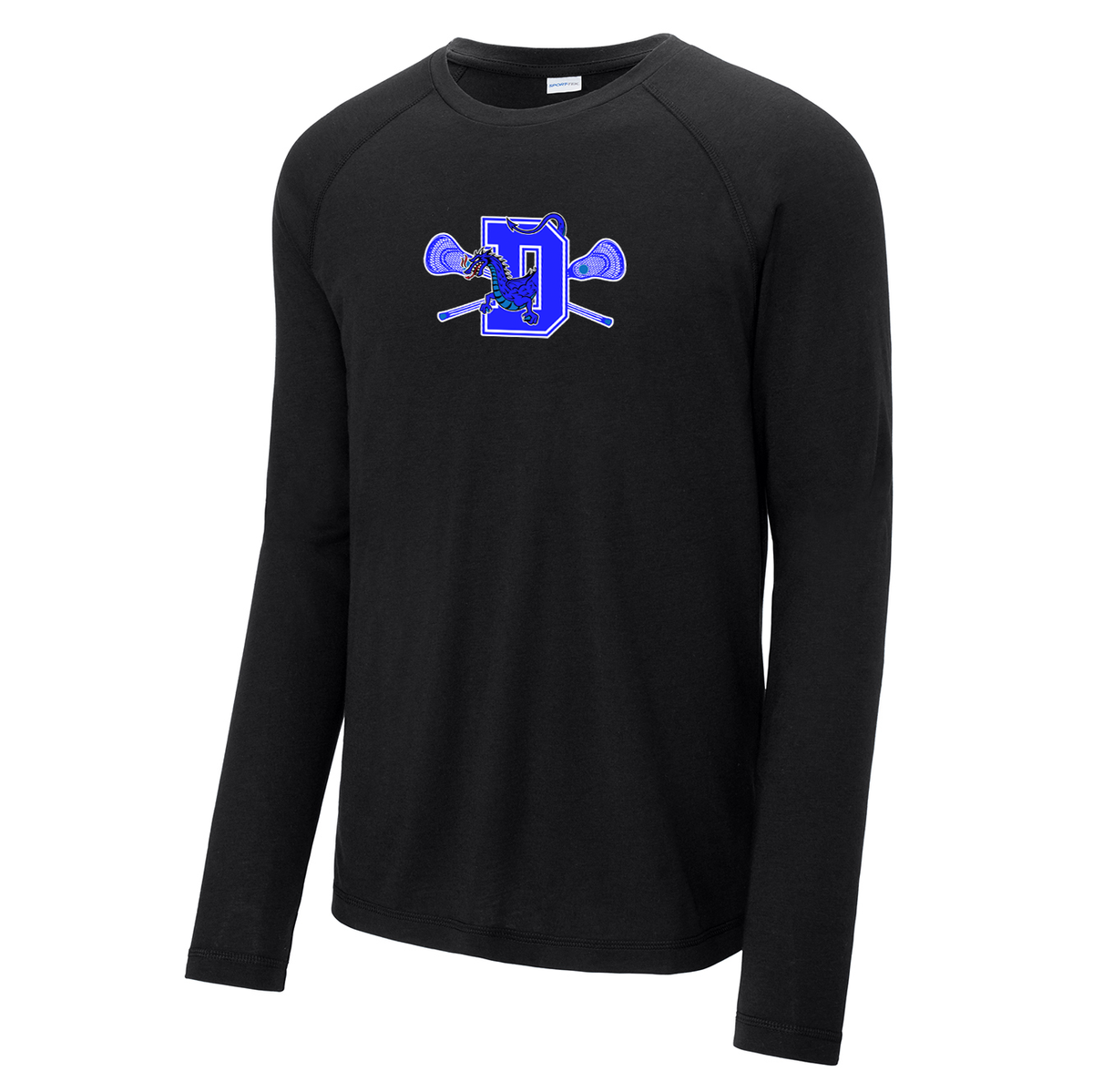 Division Avenue Lacrosse Long Sleeve Raglan CottonTouch