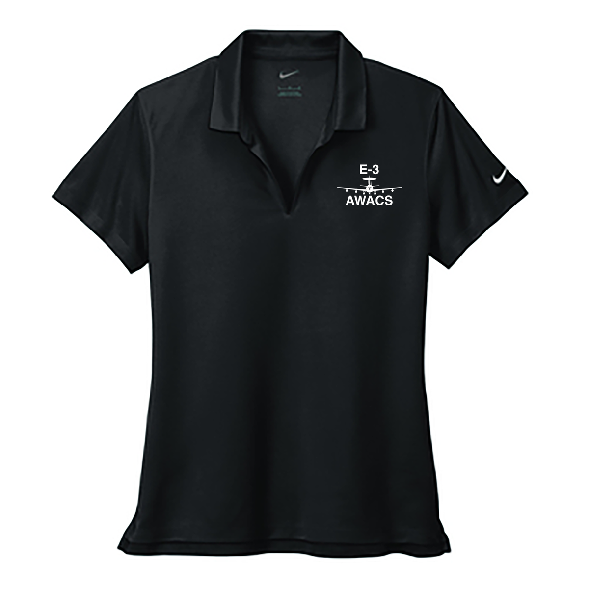 Boeing AWACS E-3 Ladies Nike Dri-FIT Micro Pique 2.0 Polo