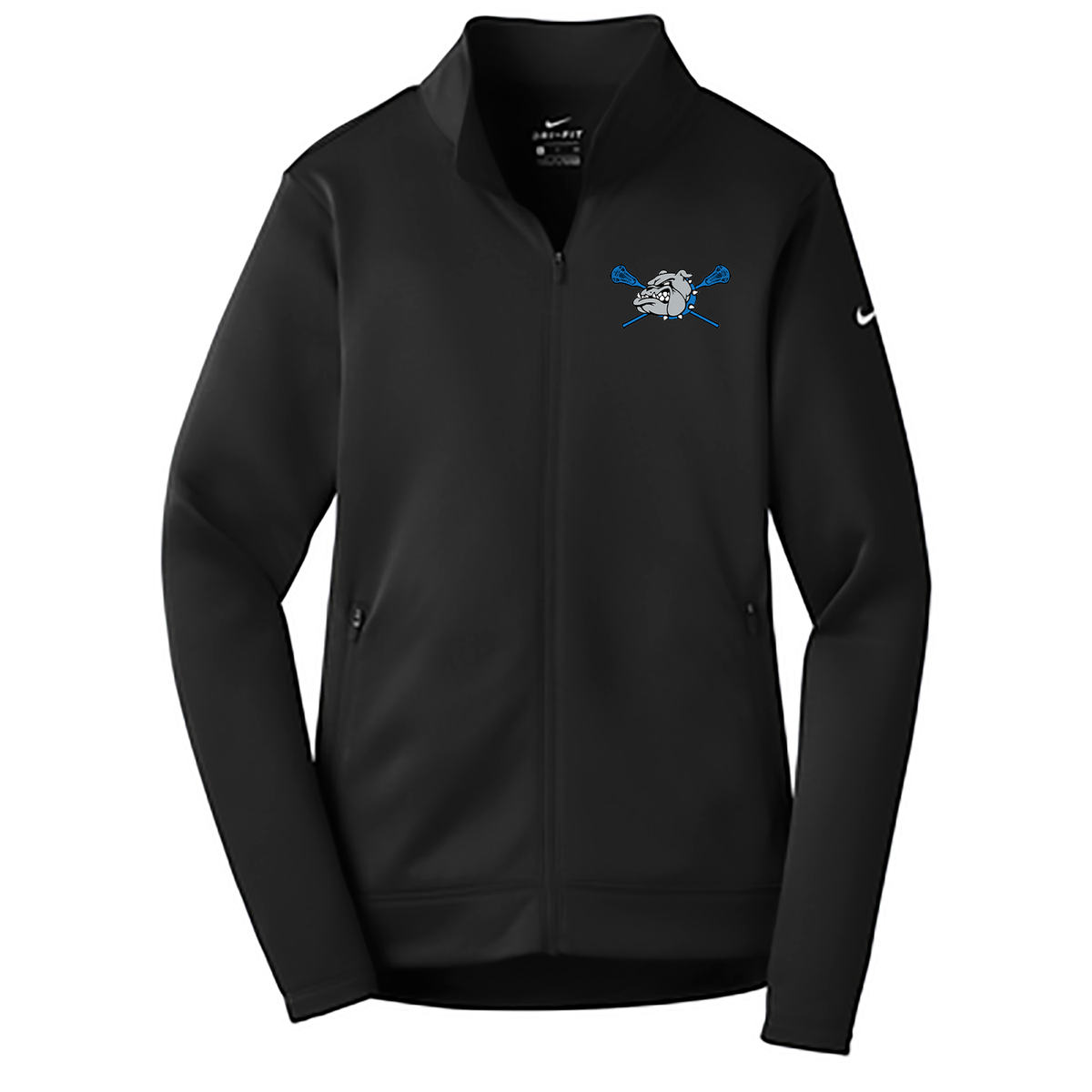 North Caroline Girls Lacrosse Ladies Nike Therma-Fit Full Zip Fleece