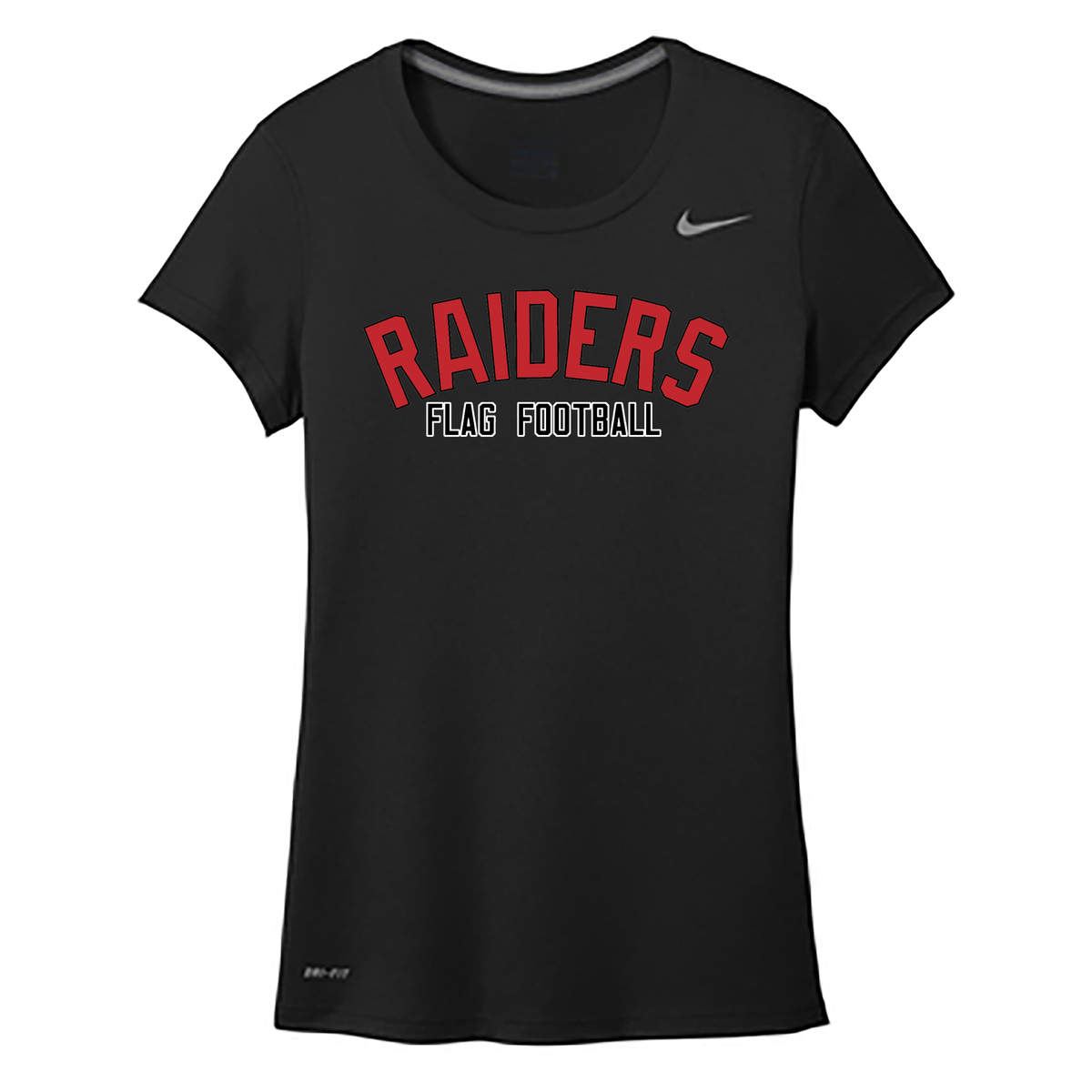 PM Raiders Flag Football Nike Ladies Team rLegend Tee