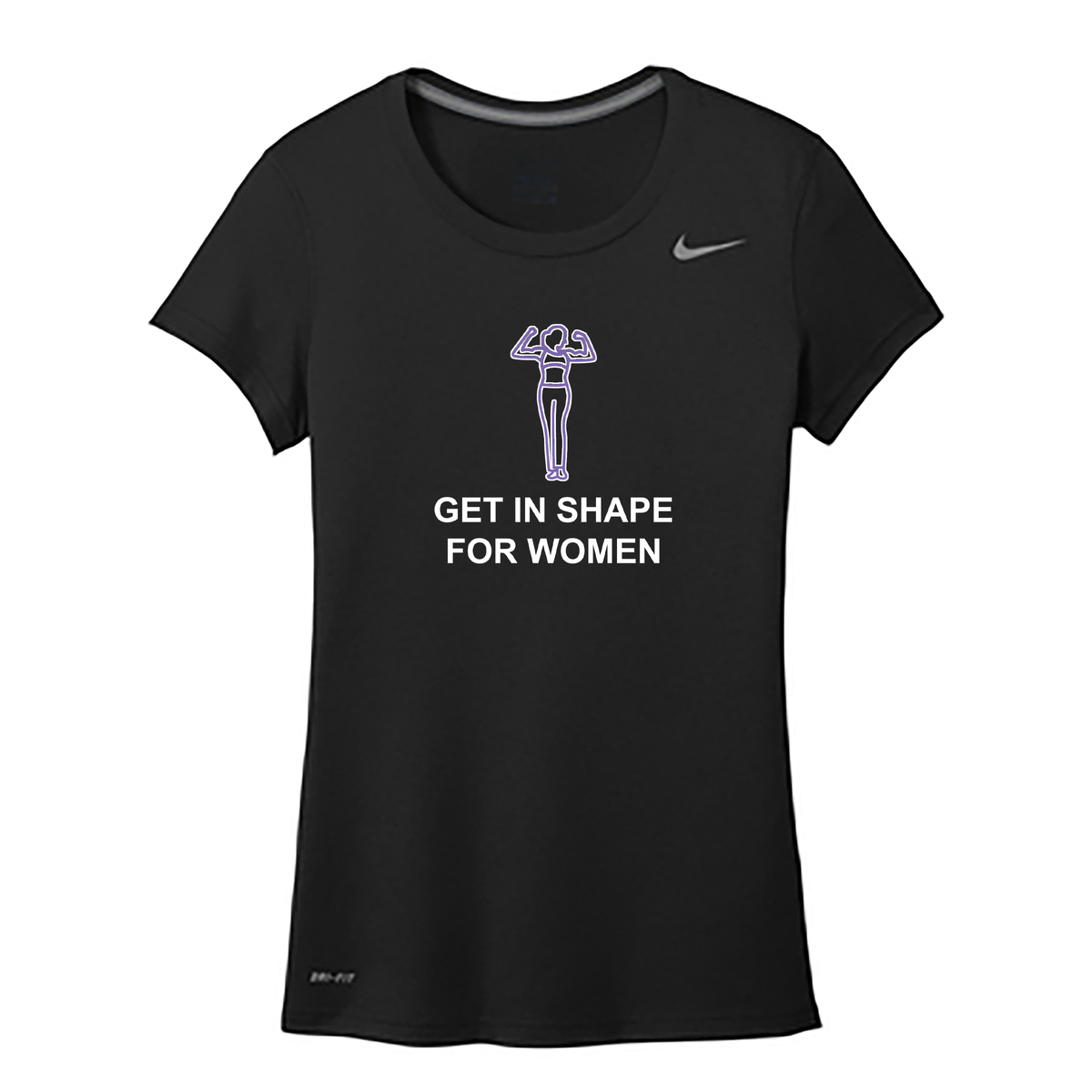 Get In Shape For Women Personal Training Nike Ladies Team rLegend Tee