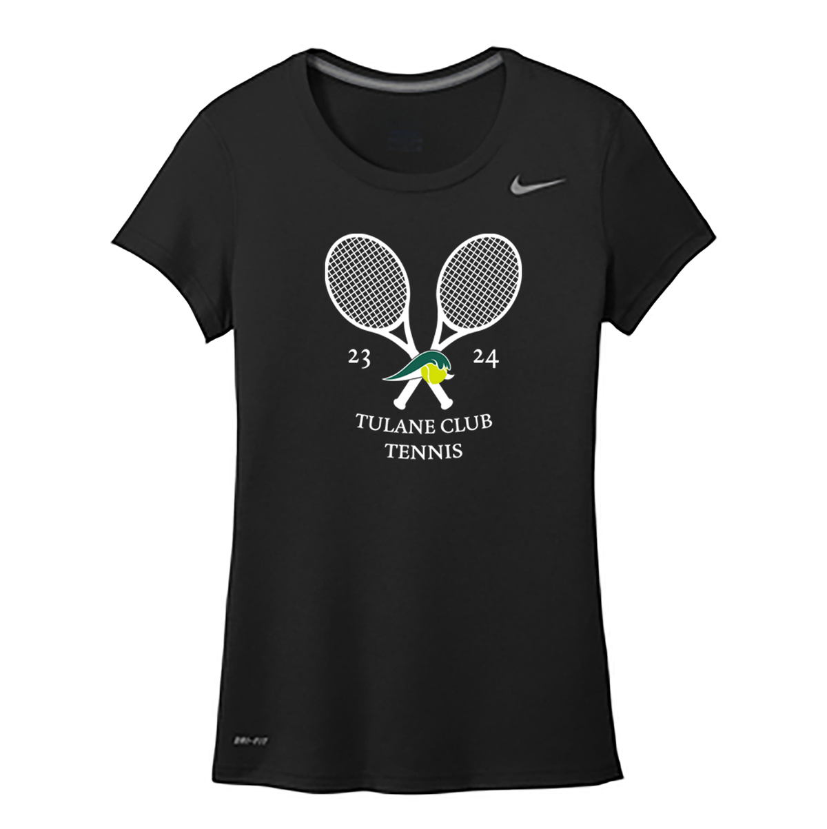 Tulane Club Tennis Nike Ladies Legend Tee