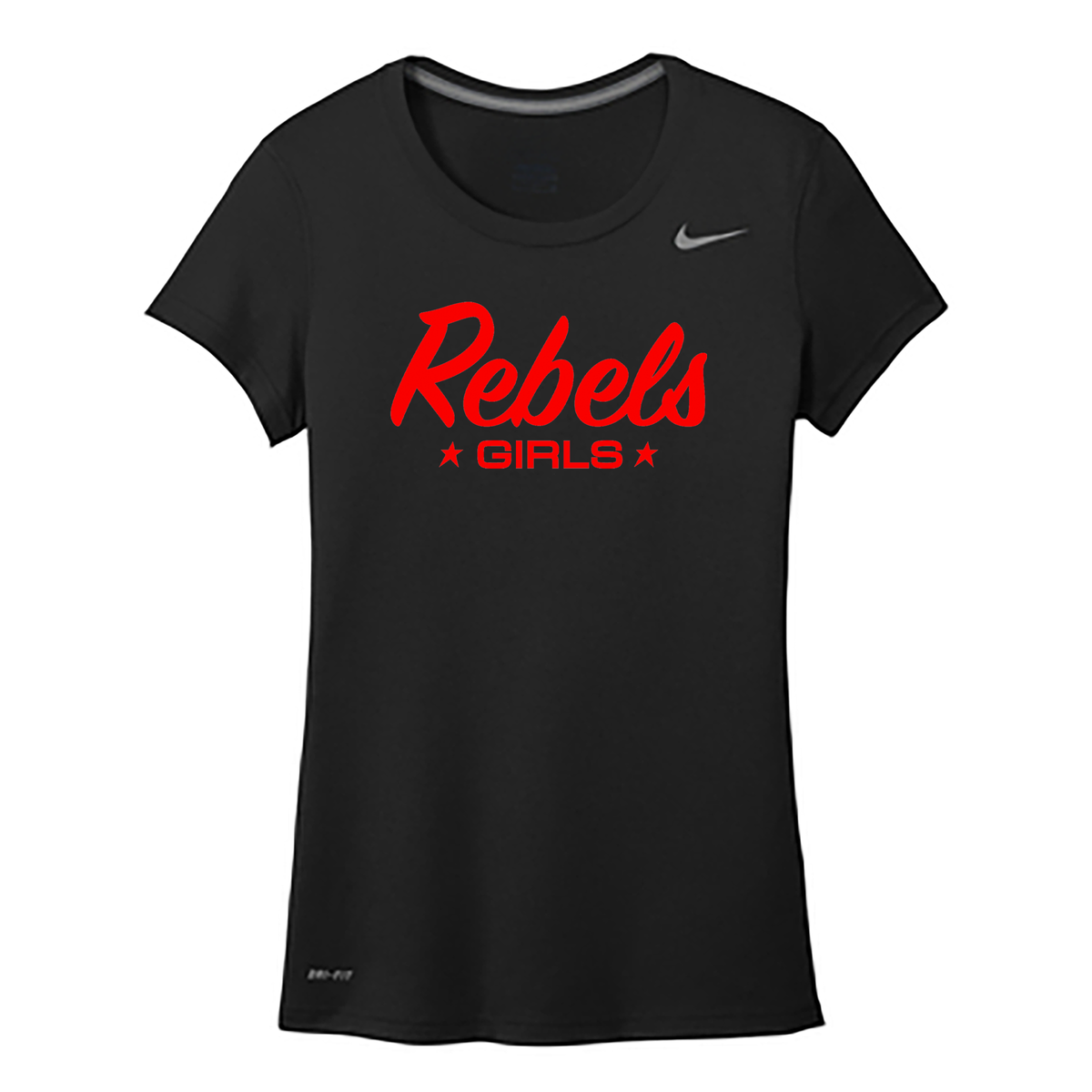 Rebels Girls Lacrosse Nike Ladies Team rLegend Tee