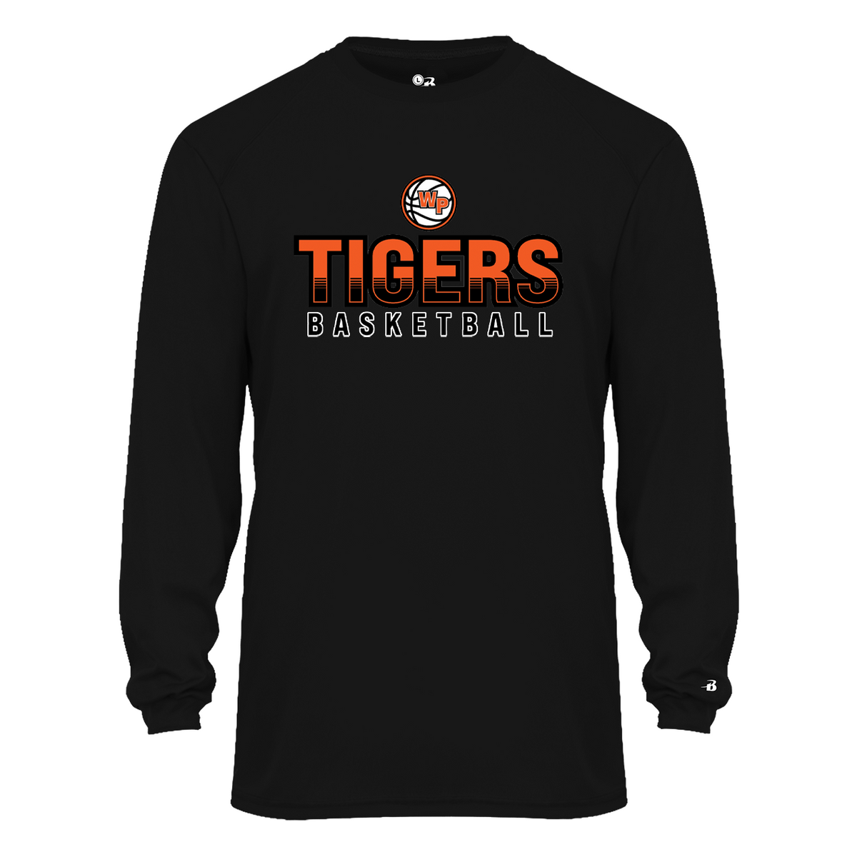 White Plains Middle School Basketball B-Core Long Sleeve