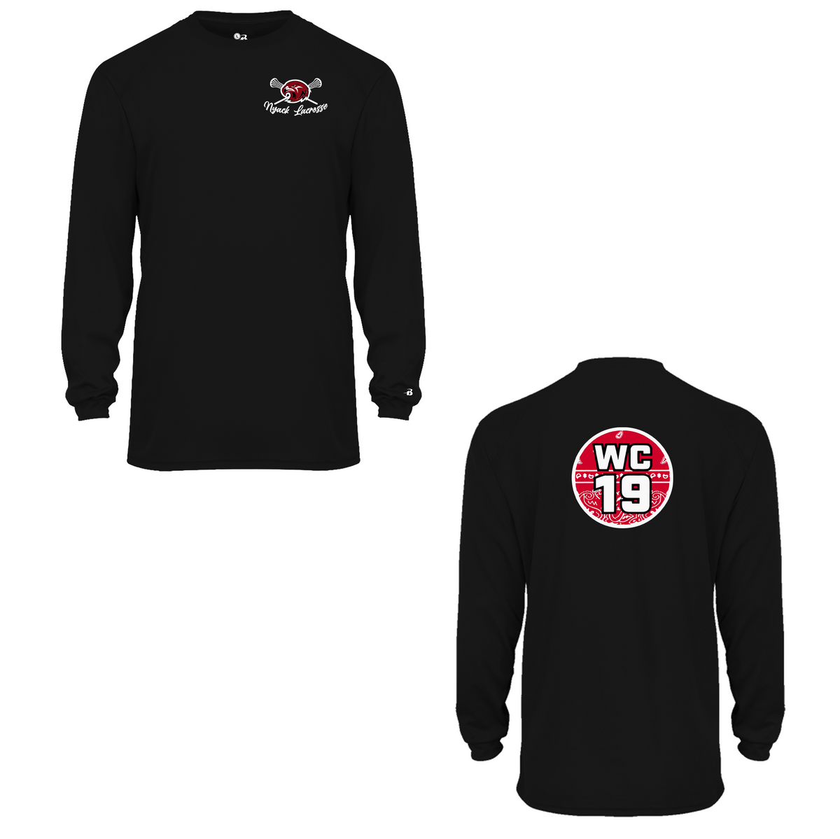 Nyack HS Lacrosse B-Core Long Sleeve