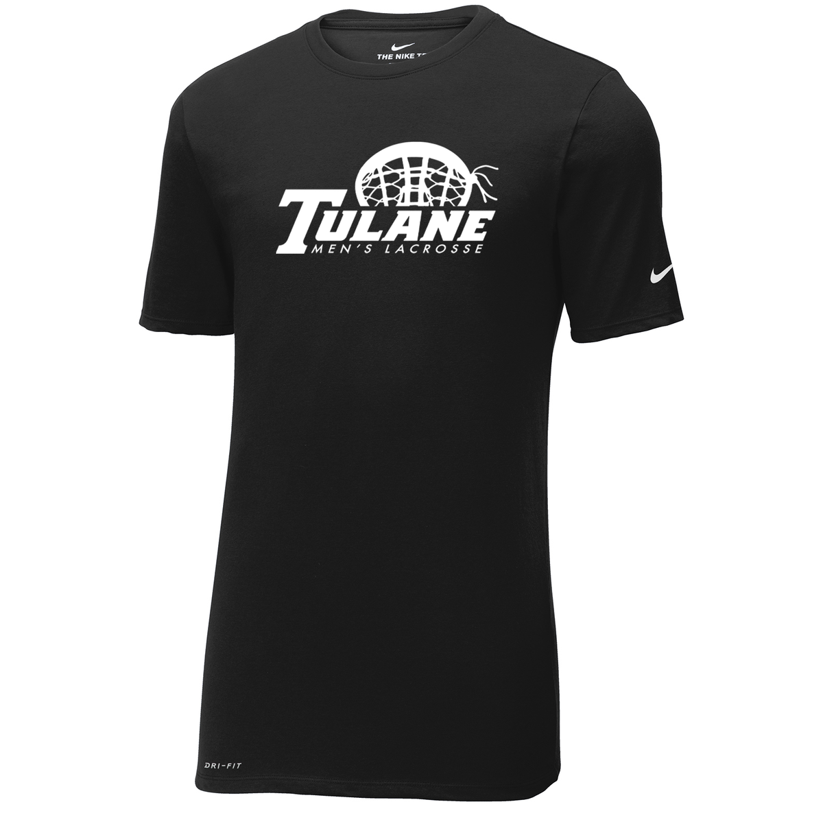 Tulane Mens Club Lacrosse Nike Dri-FIT Tee