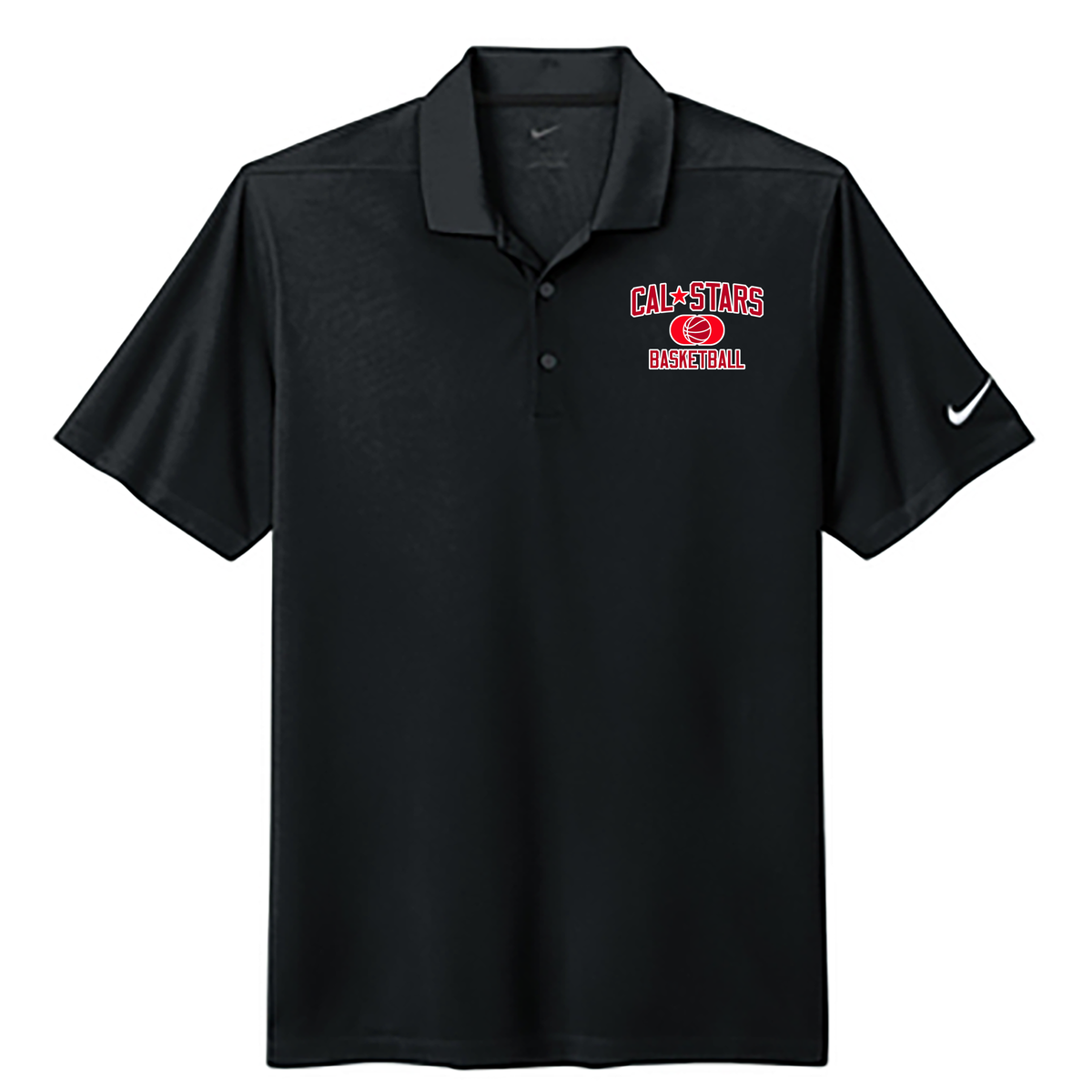 Cal Stars Basketball Nike Dri-FIT Micro Pique Polo