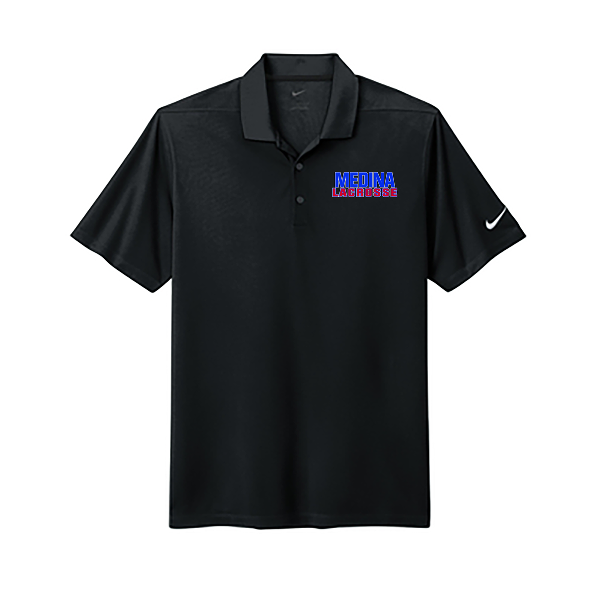 Medina Mustangs Lacrosse Nike Dri-FIT Micro Pique 2.0 Polo