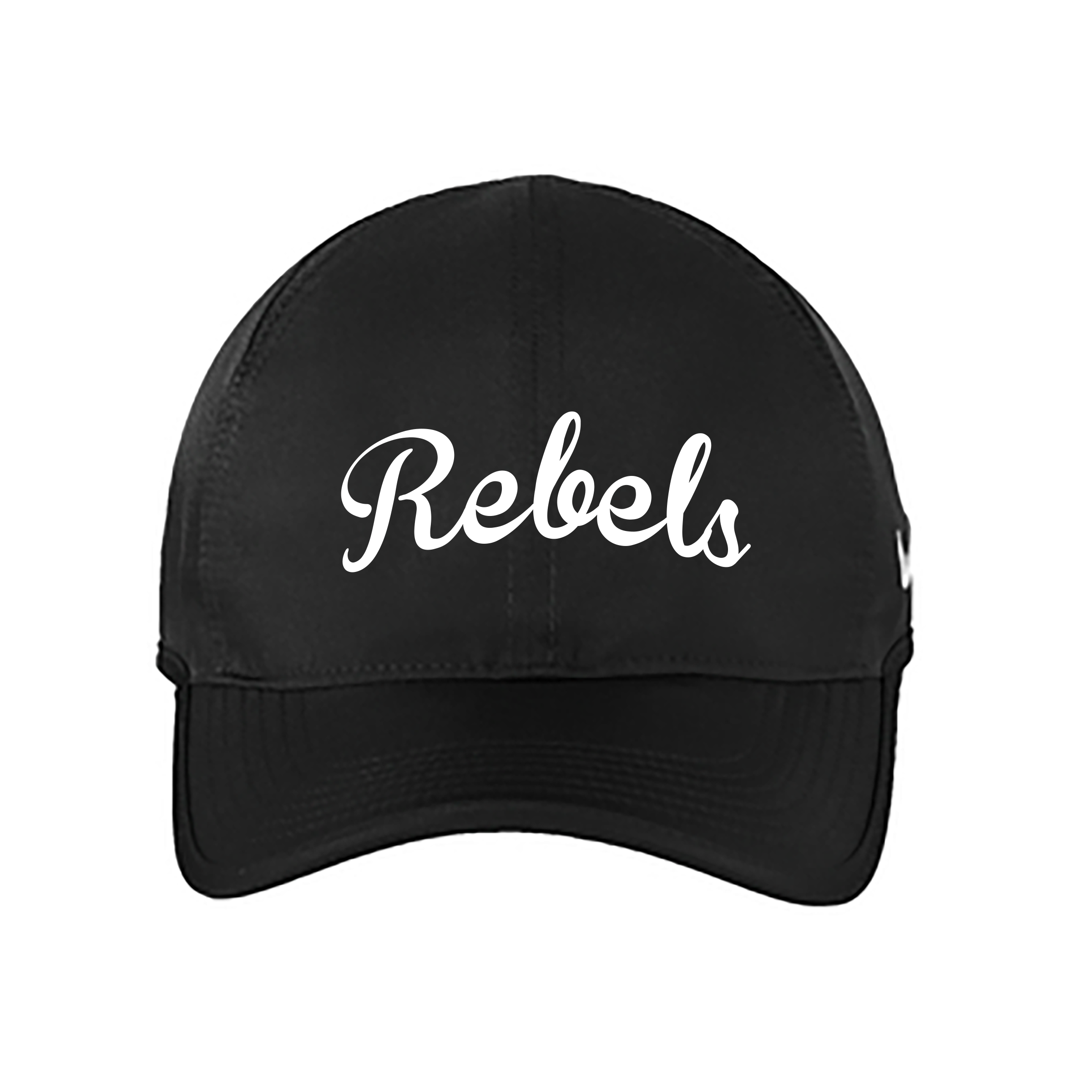 Rebels 2029 Black Nike Featherlight Cap Blatant Team Store