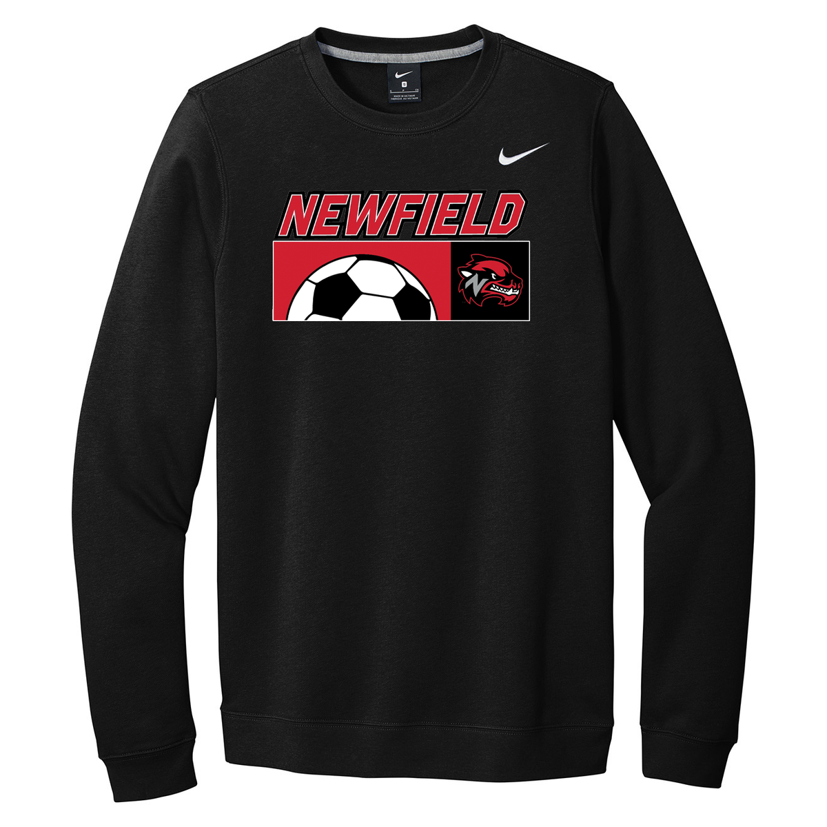 Newfield Soccer Nike Fleece Crew Neck